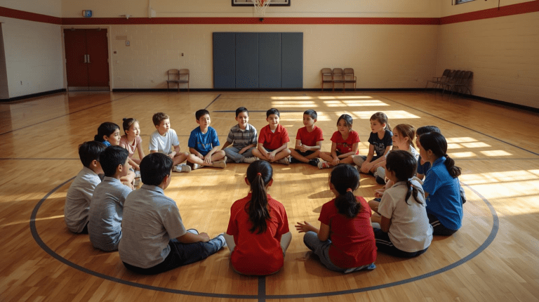 ¿Te Gustan Tus Vecinos? (1) es un juego social en círculo donde los jugadores deben interactuar y cambiar de lugar según ciertas respuestas.