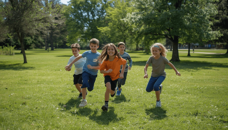 El juego "Tulipán" es una versión mejorada del tradicional "pilla-pilla"